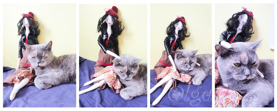 muñeca-tilda-cabeza-modificada-y-cazadora-de-cuero-tilda-doll-new-head-leather-jacket