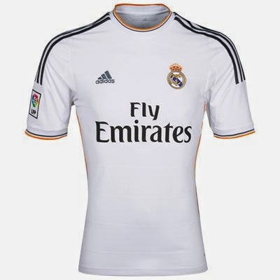 camiseta oficial Real Madrid 2014