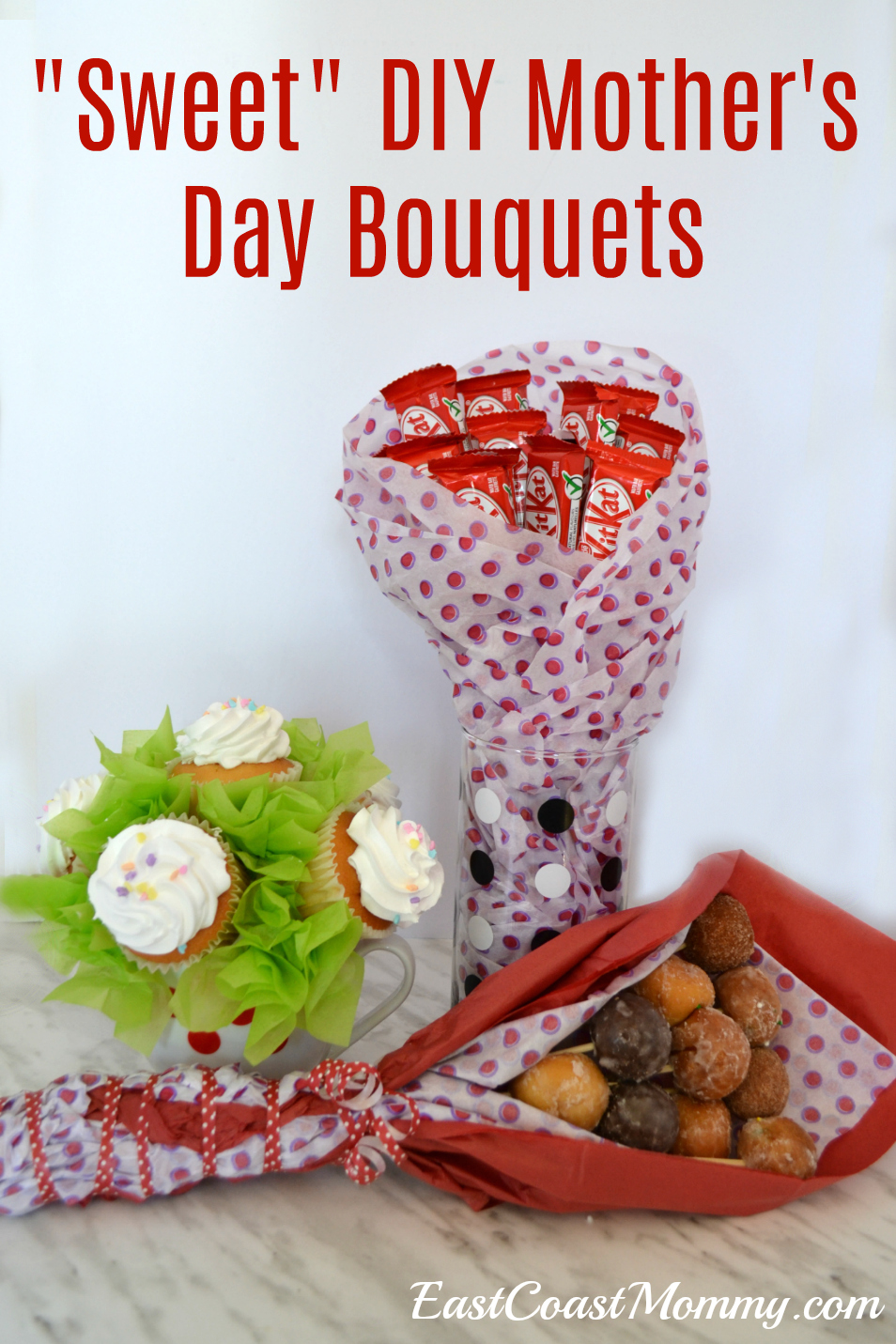 East Coast Mommy Edible DIY Mother's Day Bouquets