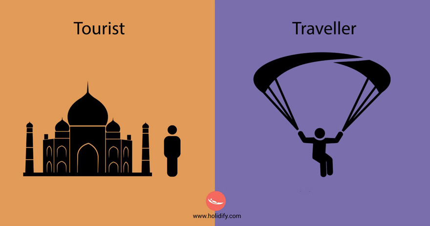 #12 Tourist Vs Traveller - 10+ Differences Between Tourists And Travellers
