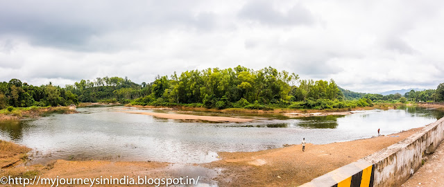 Tunga River near Sringeri Sharadha Peetham