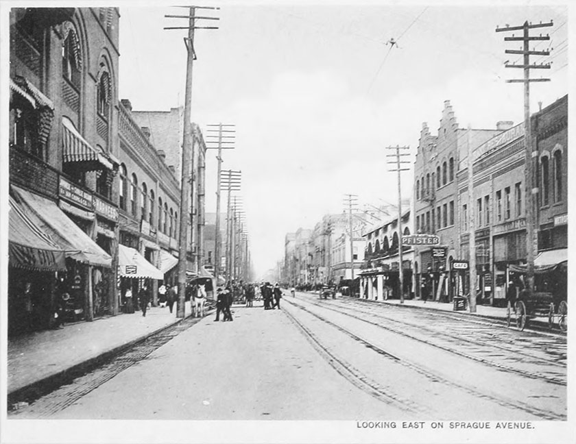 Vintage Spokane Sprague Avenue