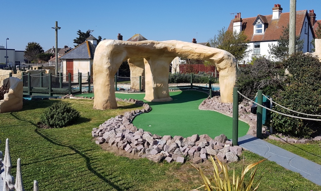 The Ham and Egger Files Crazy Golf in Felixstowe