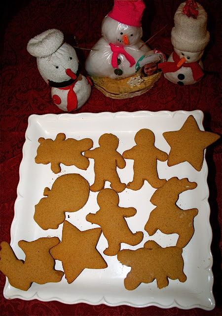Spelt Gingerbread Cookies