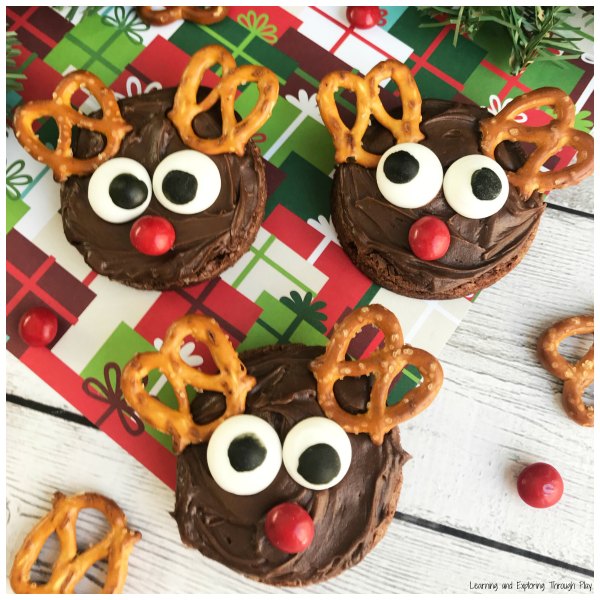 Learning and Exploring Through Play: Reindeer Brownies