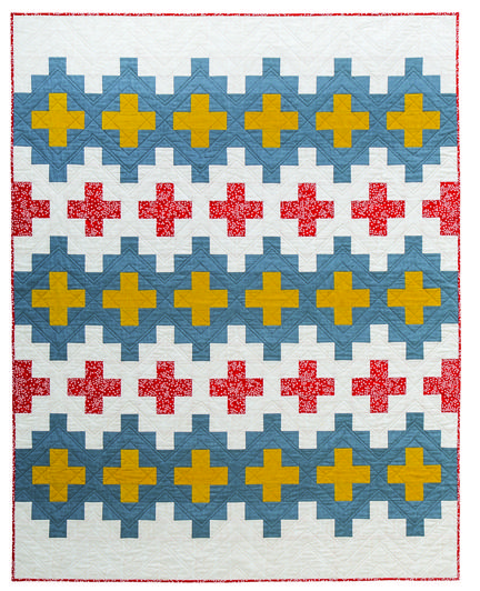 Modern Plus Sign Quilts Blog Hop: Row Addition