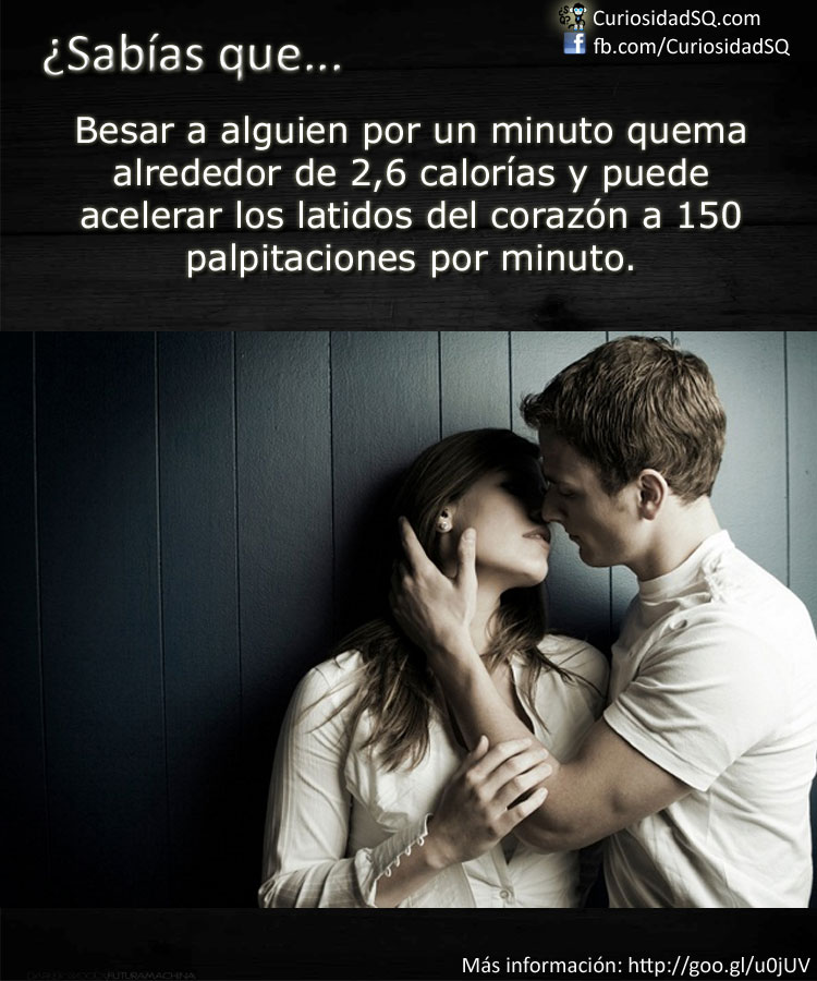 Beneficios del beso apasionado