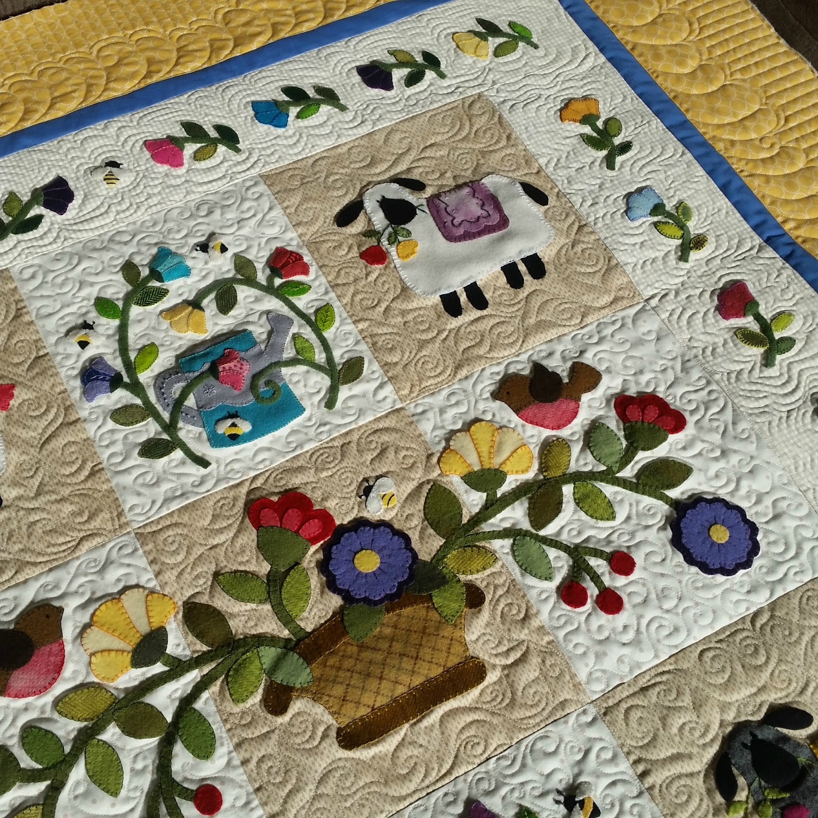 Mountain Quiltworks Trailing of the Sheep Quilt