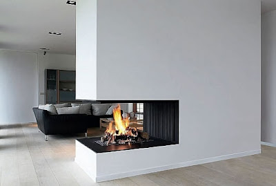 10 Salas modernas con Chimenea | Ideas para decorar, diseñar y mejorar