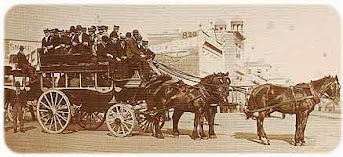 Omnibus a caballo - 1890 circa -