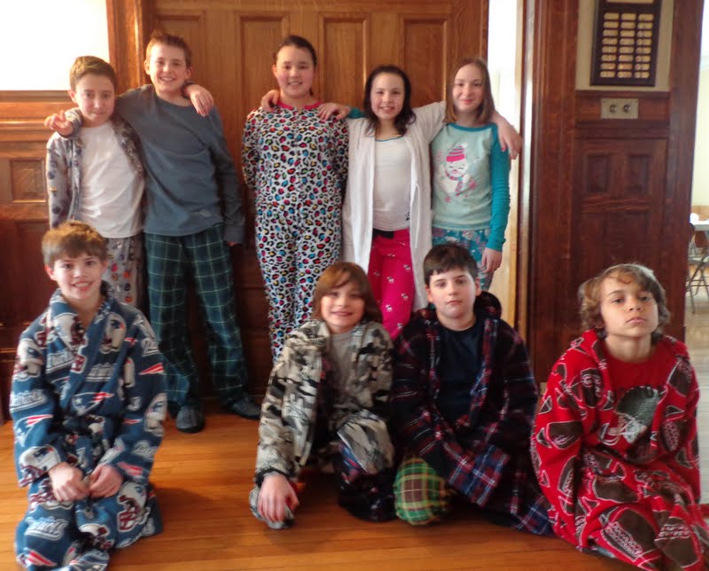 Antioch School News: Day Four of Spirit Week - Pajama Day!
