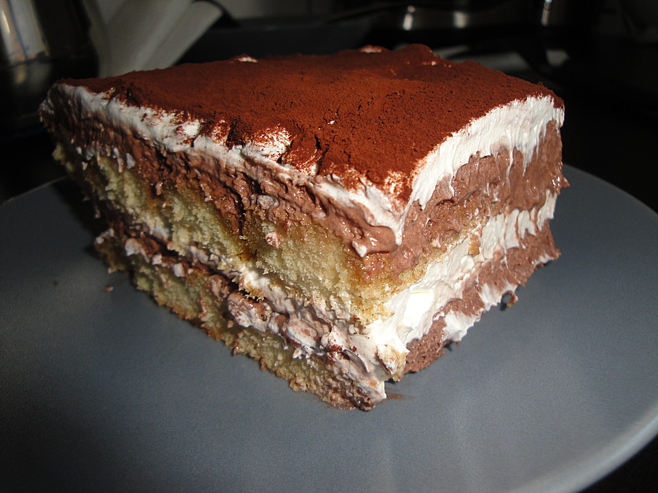 Tiramisu Rezepte Schokoladen rum Tiramisu