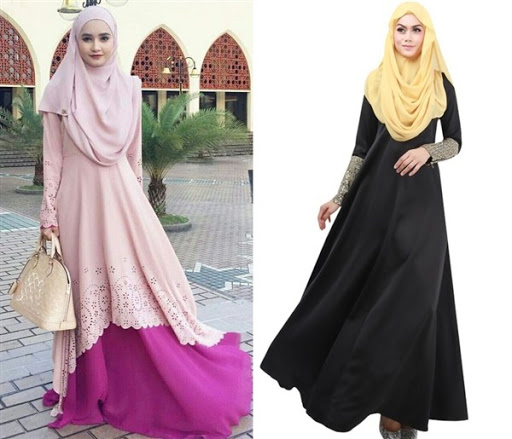 Model Baju Muslim Syar'i Terbaru 2017/2018 Model Baju Muslim Syar'i Terbaru 2017/2018