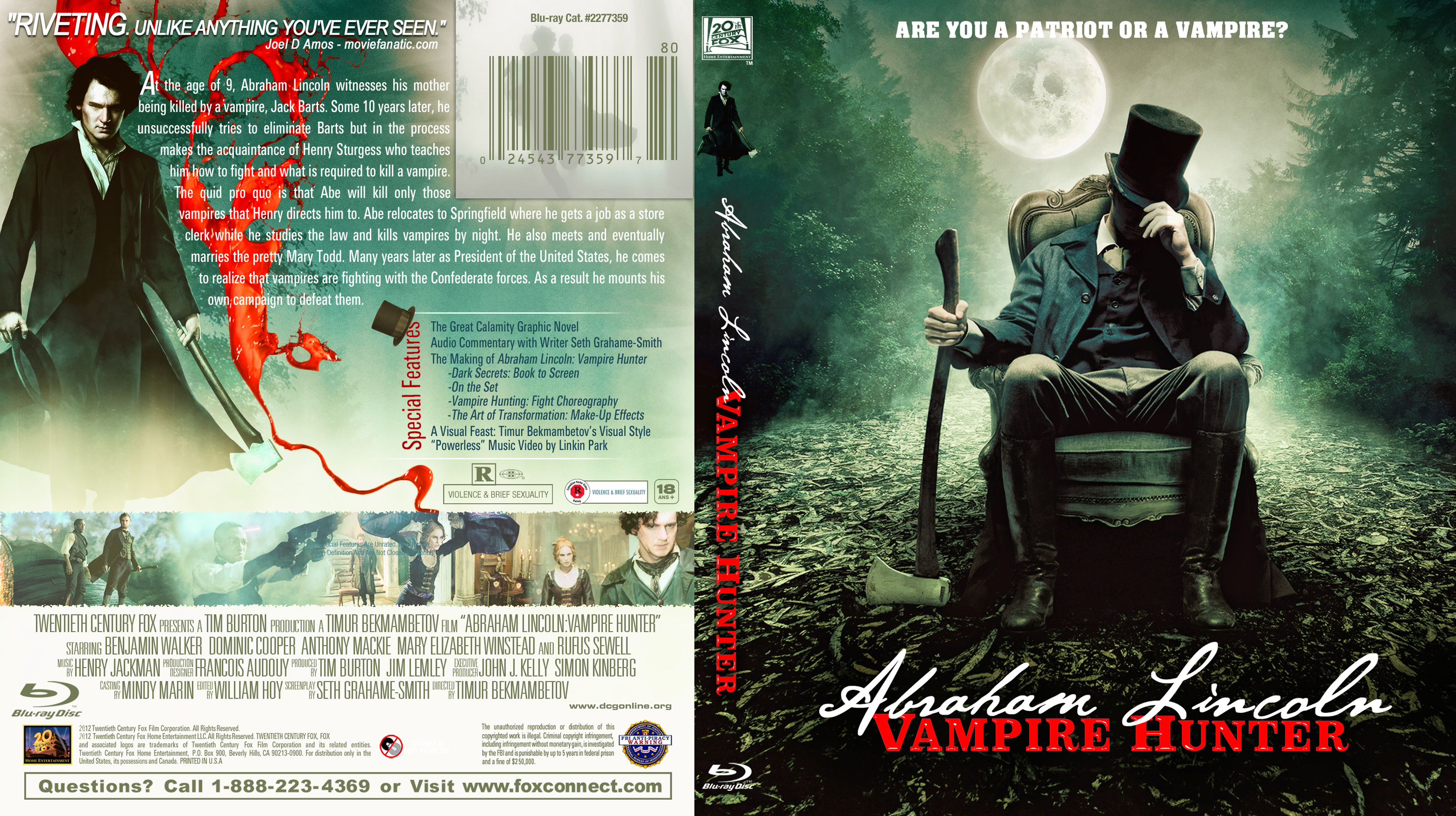 Abraham Lincoln, Vampire Hunter PDF Free download
