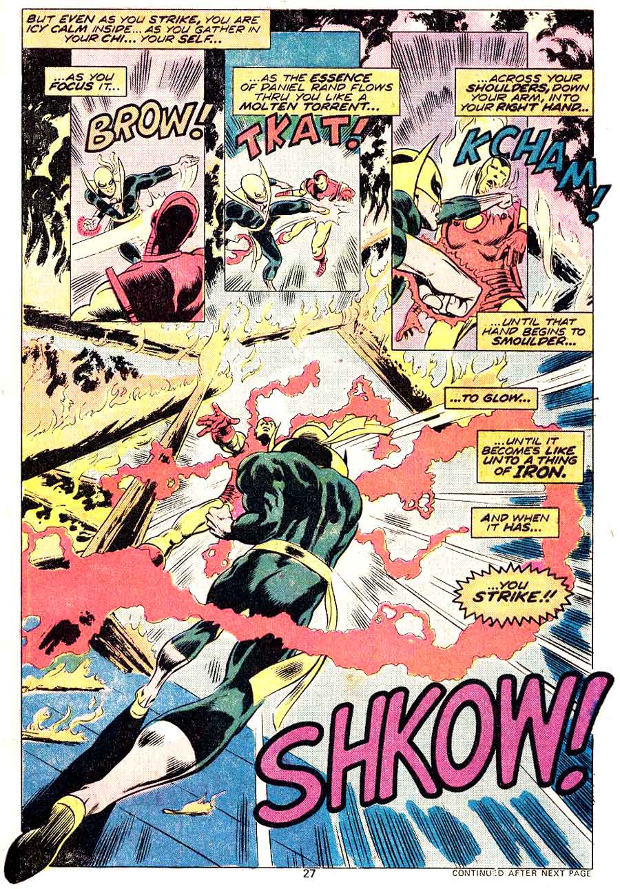 Iron Fist 1 John Byrne art + 1st issue Pencil Ink