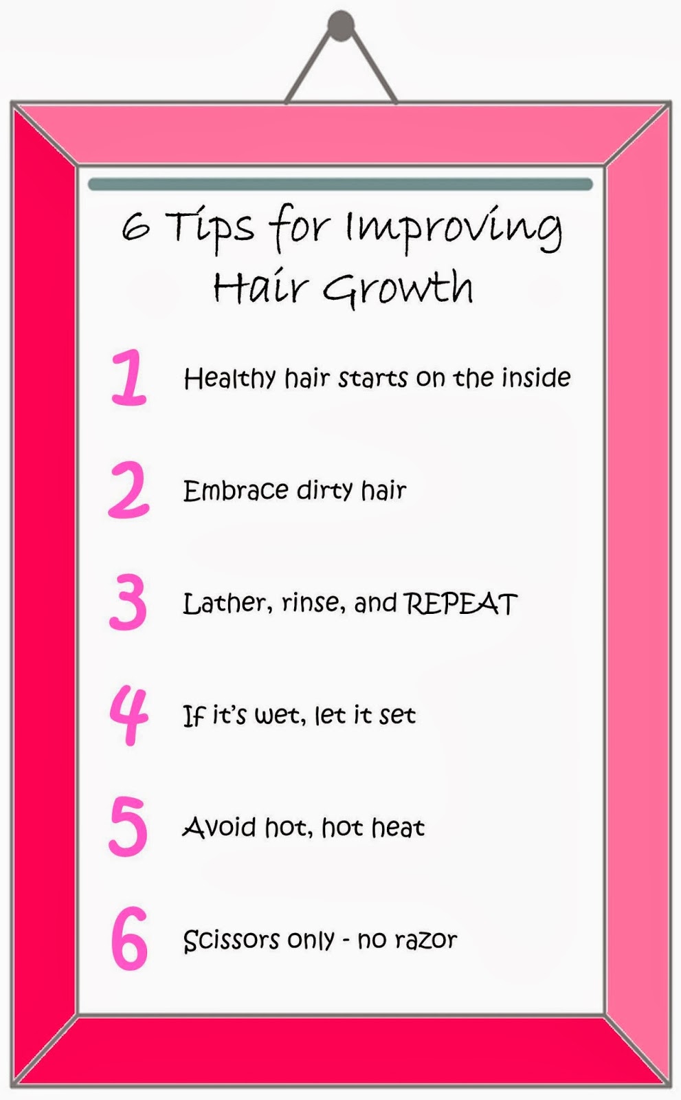 Choosing Happy Hair, hair everywhere