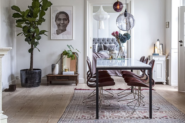 Nordic elegance with an ethnic twist
