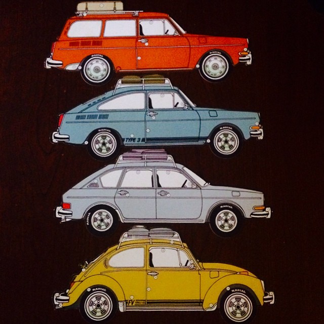 Just A Car Guy VW dealer accessory cards