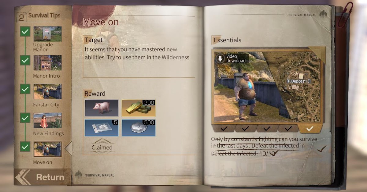 Cheats, Guide,Tips Newbie Quests Chapter 2 LifeAfter