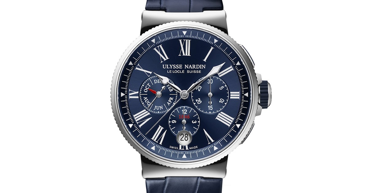 Ulysse Nardin Marine Chronograph Annual Calendar Time and Watches