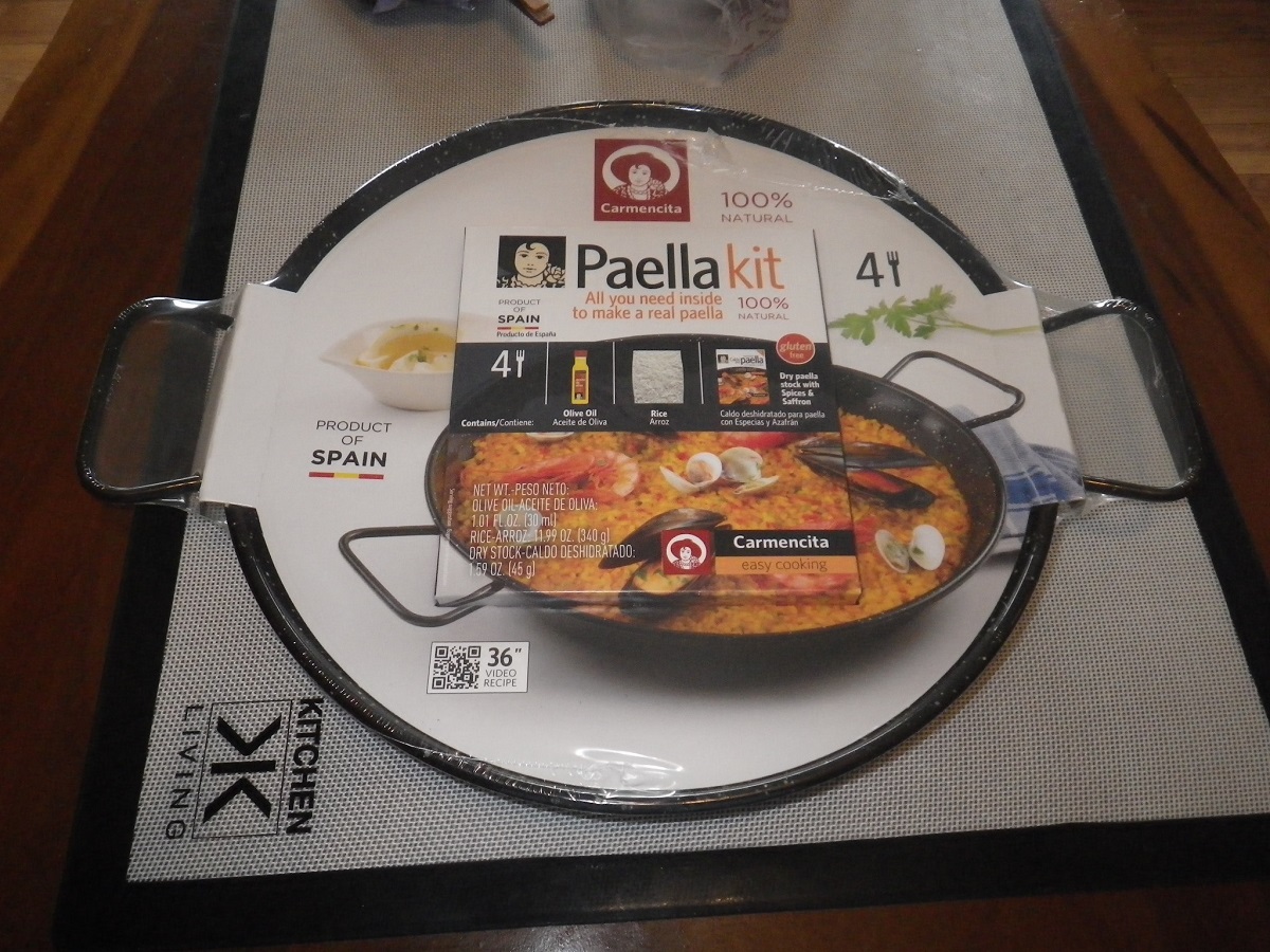 That Food Guy Seafood Paella from a Kit