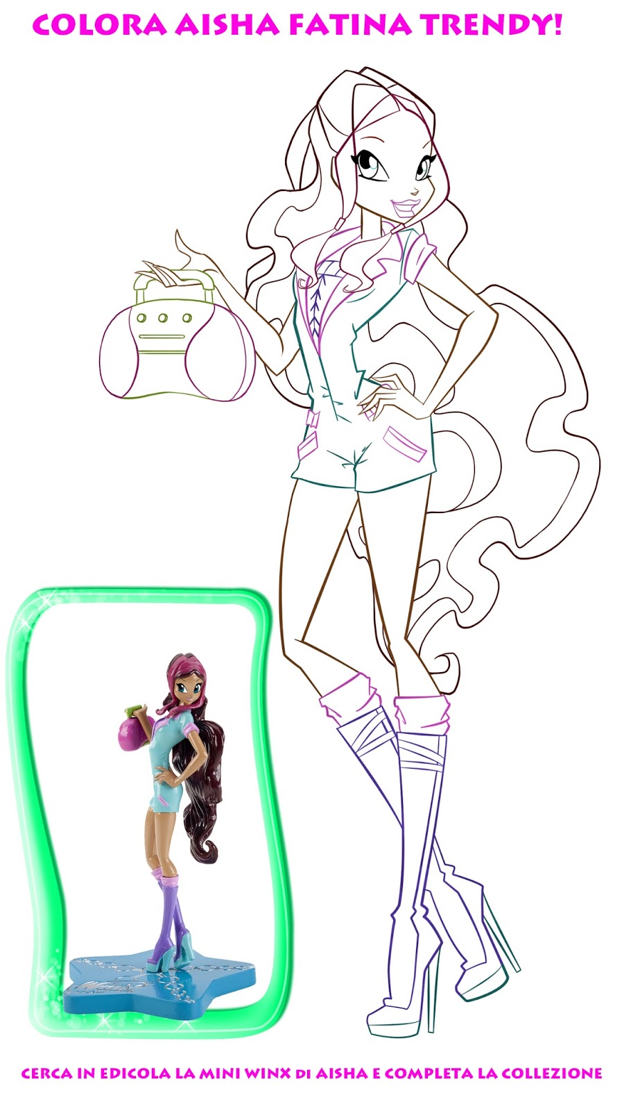 ¡Nuevas imágenes para colorear Winx Club Trendy! - Winx Club All