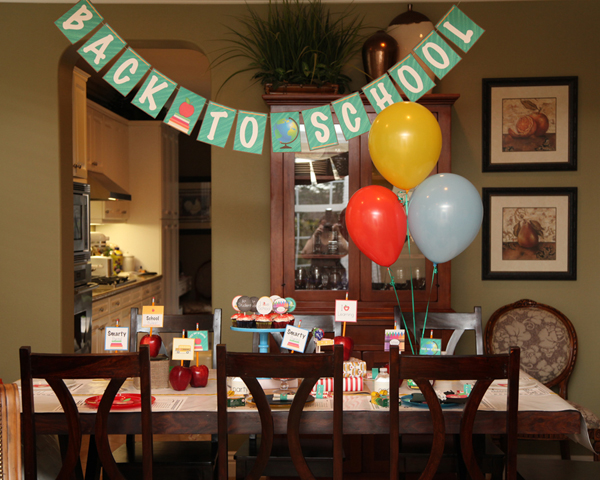 Wants and Wishes: Party planning: Back to School Dinner Party- Start a ...