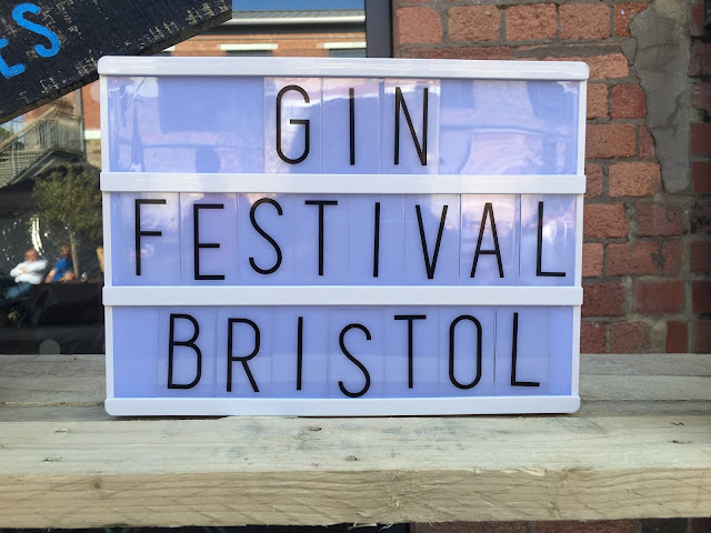 Gin Festival Bristol 2016 signage 