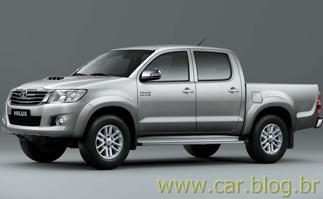 Toyota Hilux 2012 - perfil lateral