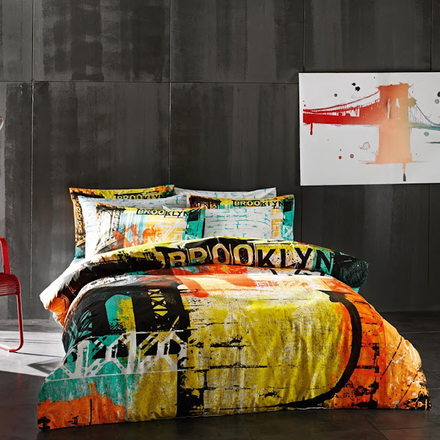 New York City Skyline Bedding & NYC Themed Bedroom Ideas