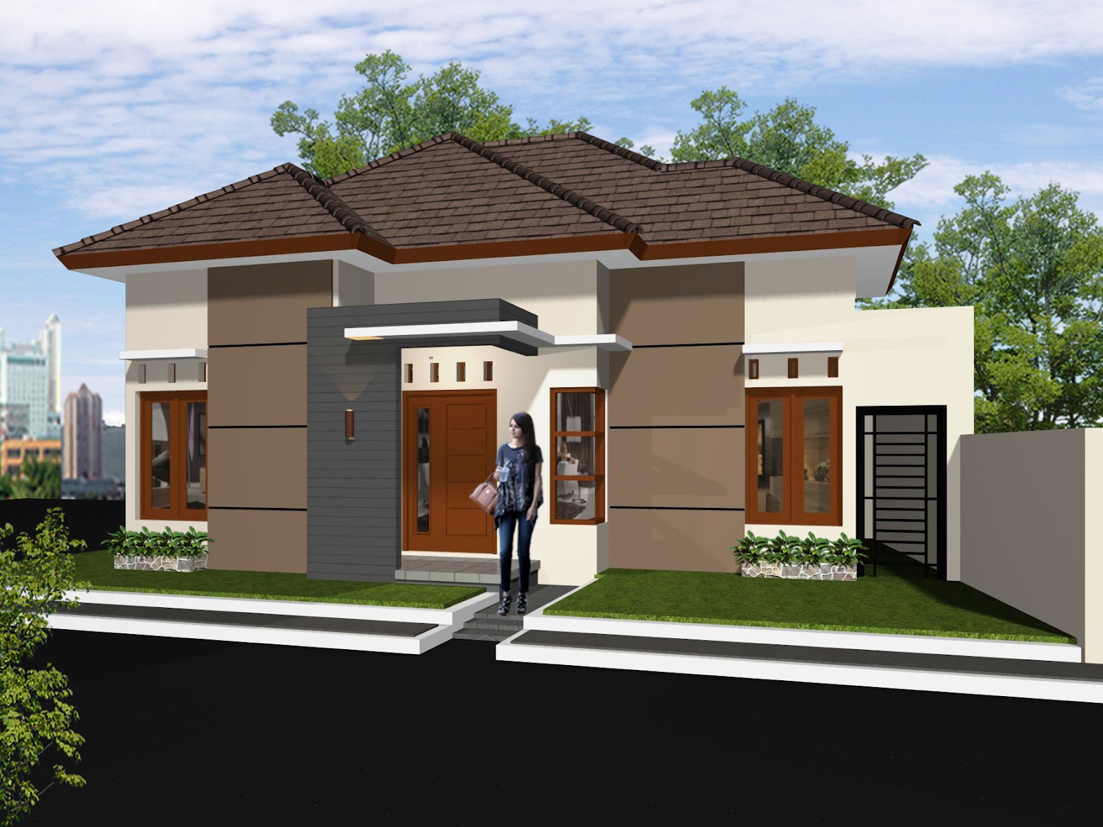 Terpopuler Gambar Rumah Minimalis Modern Dari Depan ...