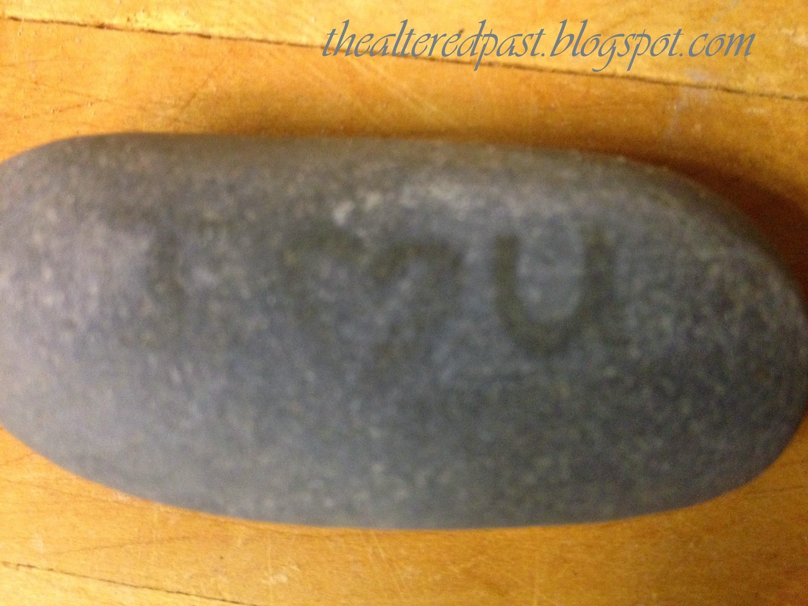 Easy Valentine Craft, carved stone, the altered past blog