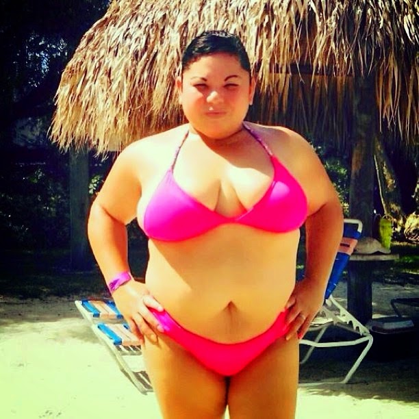 Fatkini Plussized Women Post Instagram Pictures Wearing Bikinis To