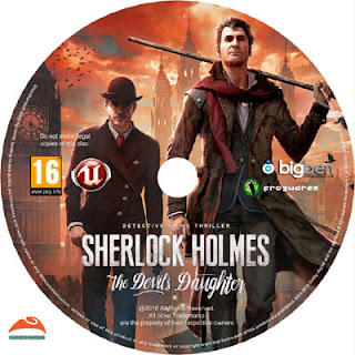 Sherlock Holmes: The Devil's Daughter Disk Label