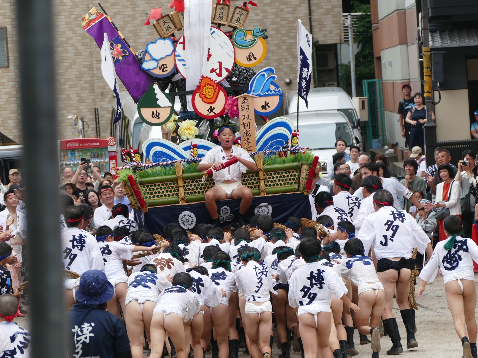 博多祇園山笠2018 子供山笠