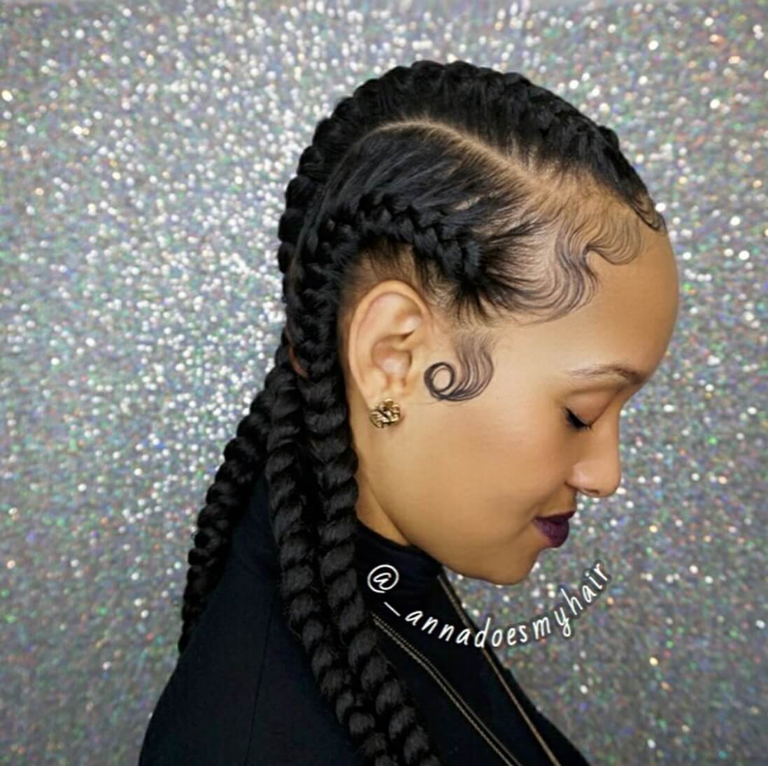 49 Latest Ghana Braids Hairstyles To Protect Your Natural Hair
