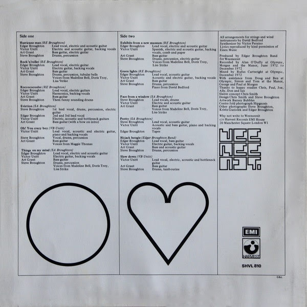 Pink Floyd Ilustrado 1973 Oora The Edgar Broughton Band