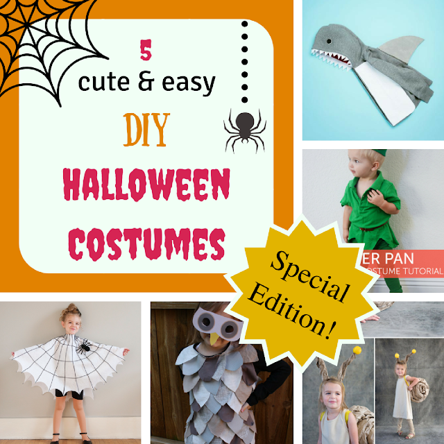 5 cute & easy DIY Halloween costumes 5 cute & easy DIY Halloween costumes