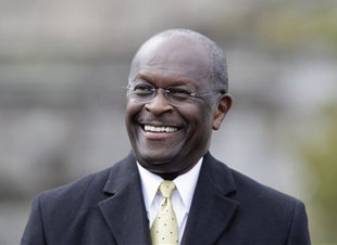HERMAIN CAIN STILL BEATING RICK PERRY AND MITT ROMNEY IN THE POLLS?