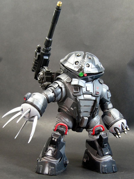 Acguy Build HGUC 1/144 Acguy Cannon Custom Build