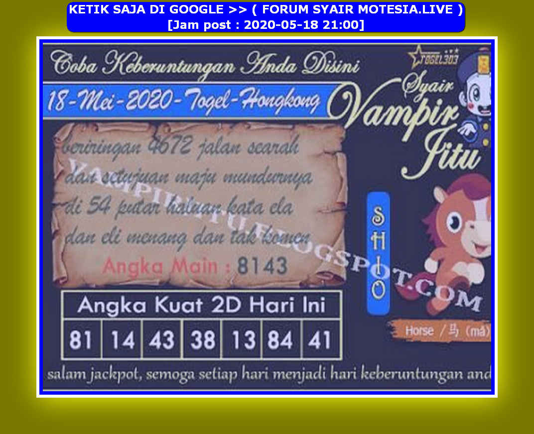 Hongkong Togel Plus 2020