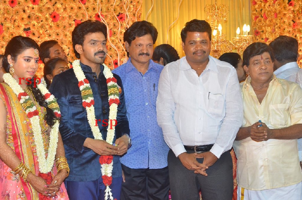 rspnetwork.in: Actor Singamuthu Son Wedding Reception Photos