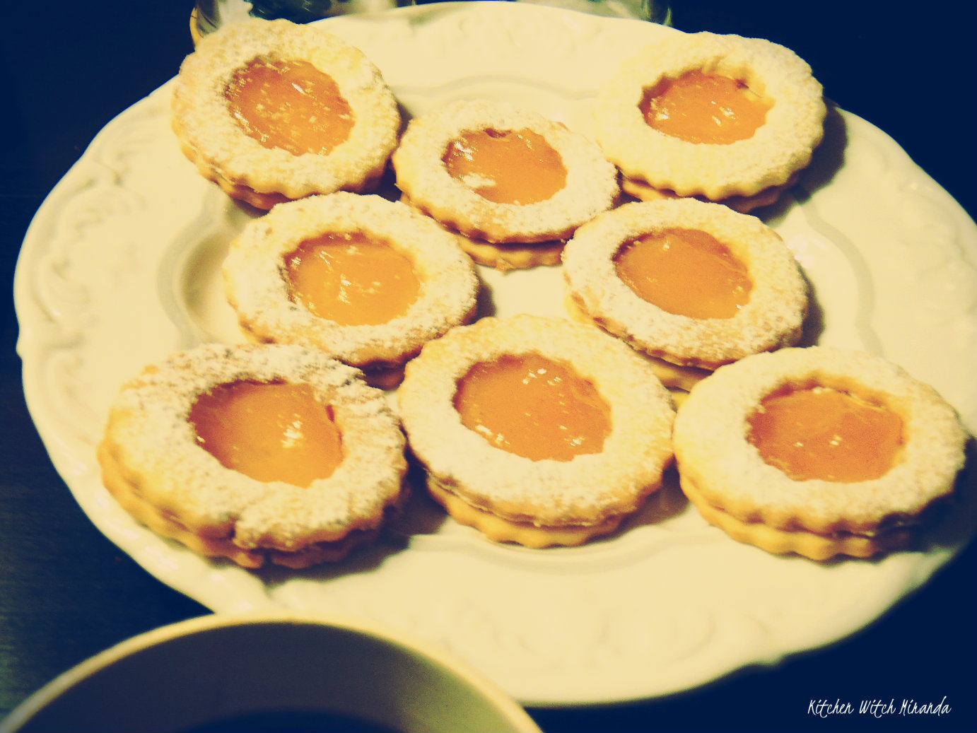 Quince marmalade cookies