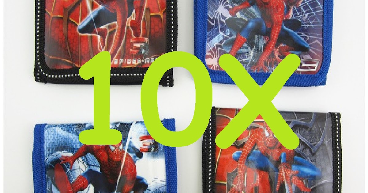 Pochette Uomo Da Polso Portafoglio Marvel Spider-Man Idee Per