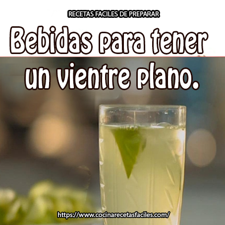 Bebidas para tener un vientre plano agua, jugo sandia,te menta,te verde, jugo anana