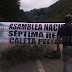 Pescadores de Pelluhue se toman camino Cauquenes-Chanco protestando contra el Gobierno por presentación al TC por Ley de Pesca