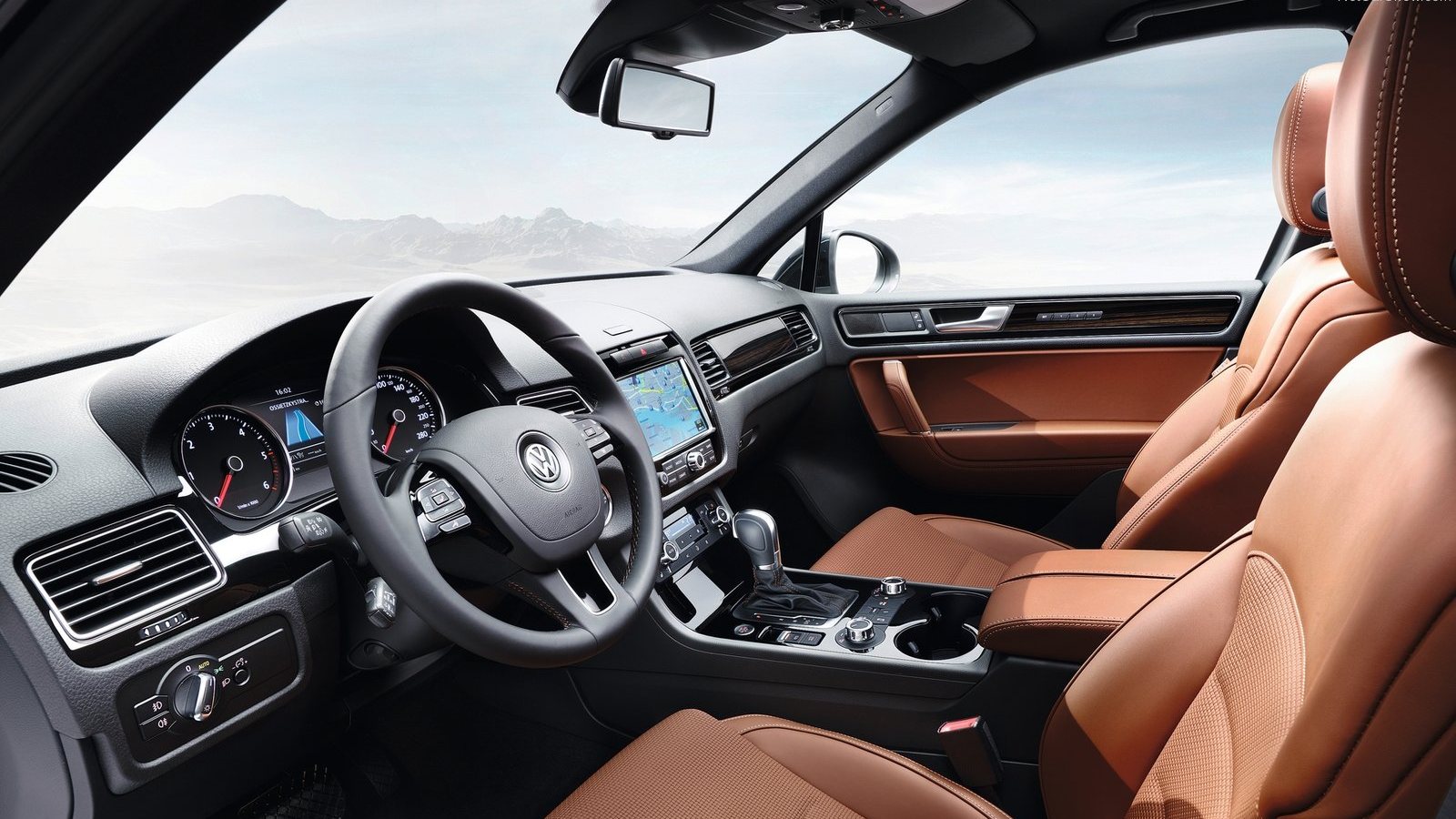 Vw touareg салон