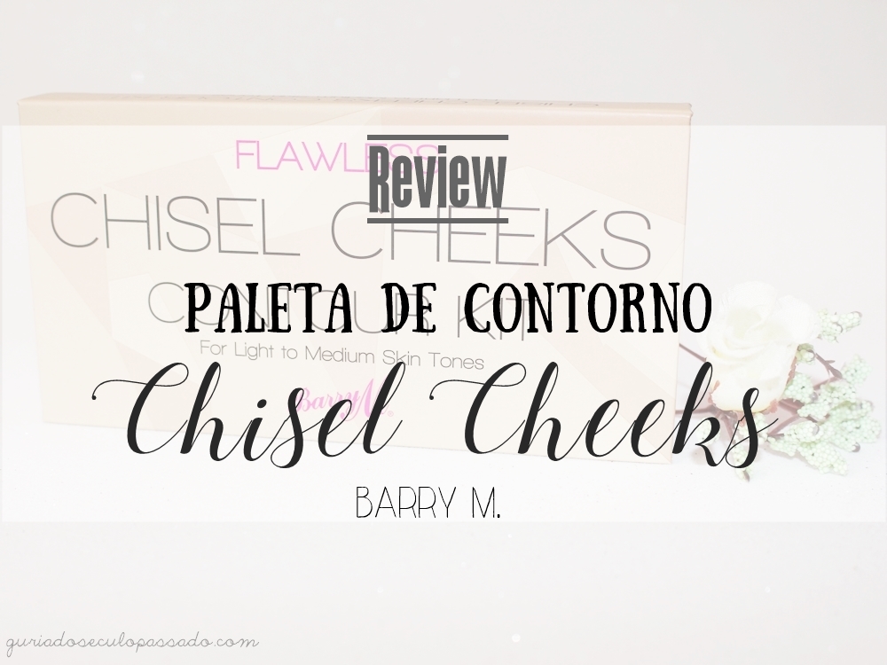 Guria do Século Passado: Kit de Contorno Flawless Chisel Cheeks - Barry M.