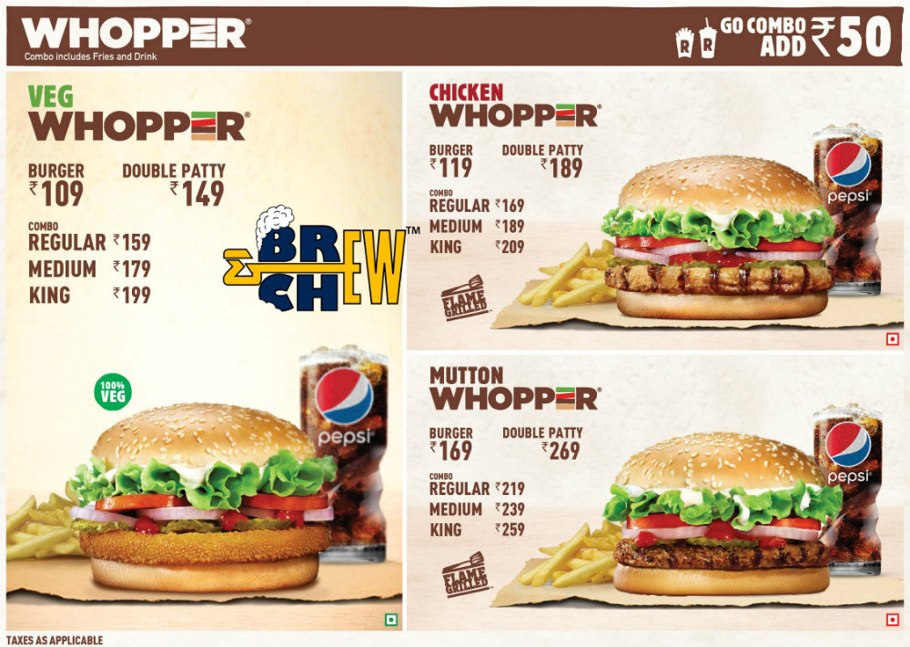 burger king veggie burger price
