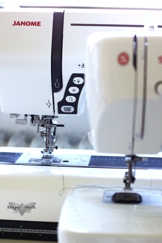 Shape Moth New sewing machine Janome Horizon 7700 QCP